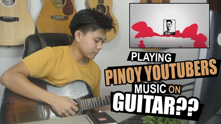 Trying To Play Filipino Youtuber's Music on Guitar!