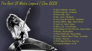 The Best Of Music Legend | Slow Rock | Mydad collection