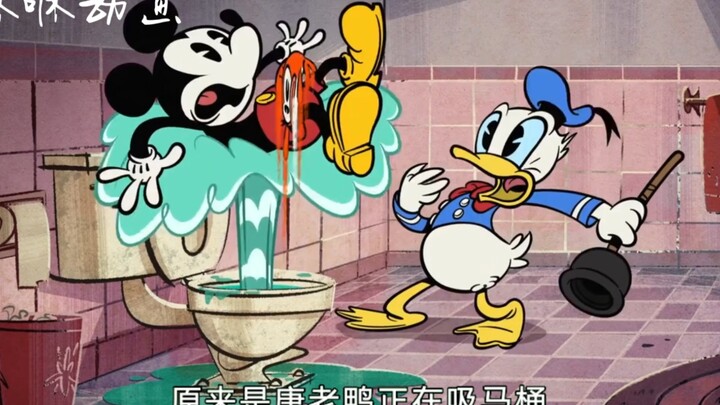 Episode 28 | Mickey mencoba menyelamatkan ikan mas dengan tidak sengaja membuangnya ke toilet!