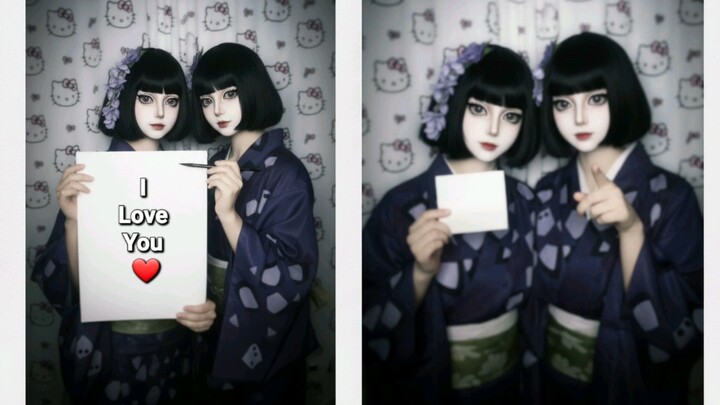 Ubuyashiki Kiriya Cos Twins