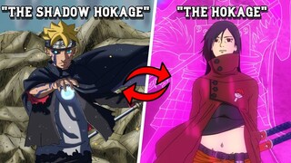 Sarada the 8th Hokage and Boruto the Rogue Shinobi🔥