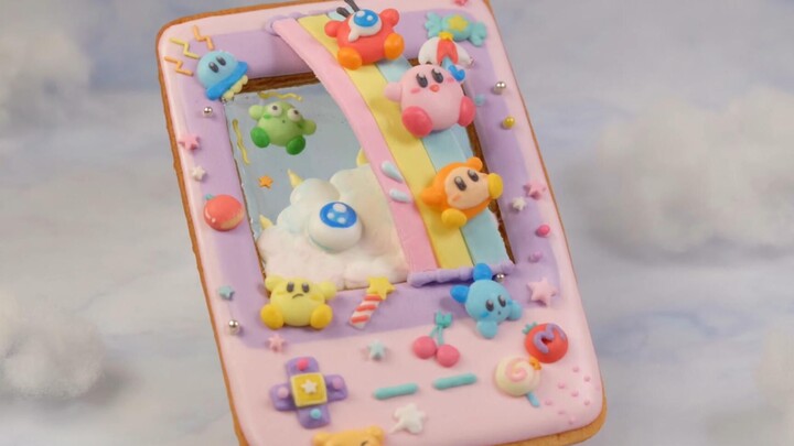 Pink Kirby~ Cookies also want to be cute! [Sugar Cookies]