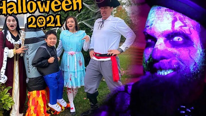 คืนวันฮาโลวีน พาดูบ้านผีสิงฝรั่ง (Trick or Treat - Halloween 2021)