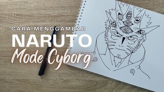 Cara Gambar Anime Naruto Mode Cyborg Yang Gampang