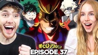 DEKU & BAKUGO VS ALL MIGHT!! | My Hero Academia S2E24 Reaction