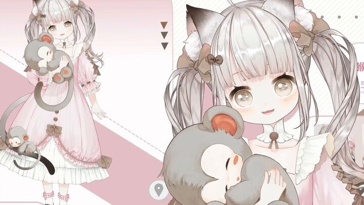 [Tampilan model Live2d] Putri Monyet memulai debutnya! ! [Raja Sun Wukong Lan Linhan]
