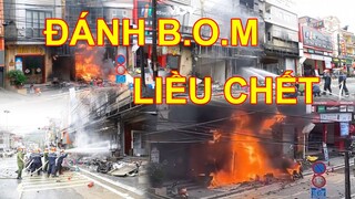 🔴ĐÁNH BOM Ở TPHCM, NGƯỜI DÂN BỨC XÚC ÔM BOM CHO NỔ Ở ĐỒN CÔNG AN Ở QUẬN 1 GÂY THIỆT HẠI NẶNG