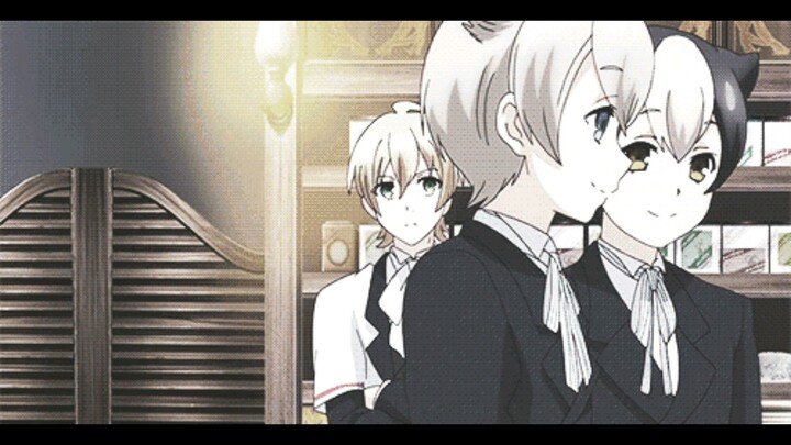 Amon x Mamon Twins Anime 🤍🖤