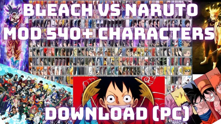 Cách Tải Bleach Vs Naruto MOD 540+ CHARACTERS (PC) [DOWNLOAD]