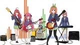 [Fanart][The Quintessential Quintuplets - K-ON!]Band of the Nakanos