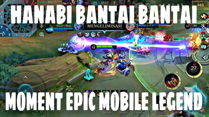 Hanabi Bantai bantai di rank gokill emang