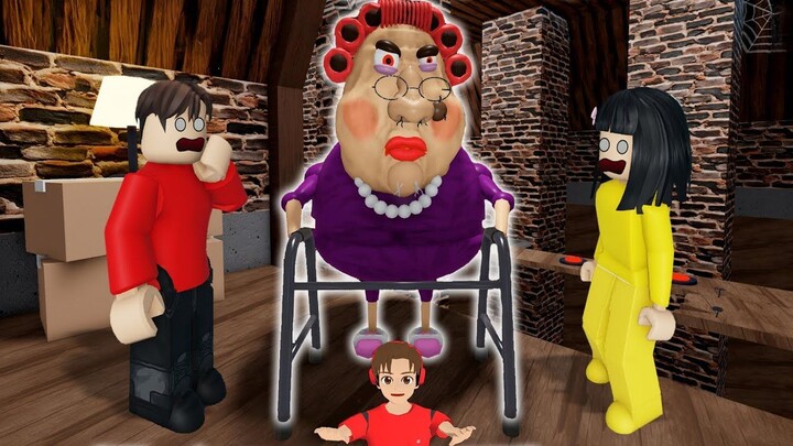 Yuta Dan Mio Pergi Dari Rumah Nenek Yang Galak  ROBLOX