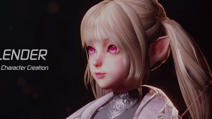 【การสร้างแบบจำลอง 3 มิติ】FF14? ว้าว? วิธีเปิดการสร้างตัวละคร Twin Ponytails-MMORPG ที่ถูกต้อง