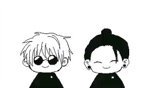 [Jujutsu Kaisen / Handwritten] Gojo Satoru & Jay who want to make you laugh