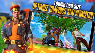 Fix Lag Free Fire 100MB Obb File Colorful Graphics 120Fps!