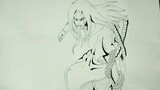 Drawing Orochimaru Sannin Legend | Naruto Shippuden