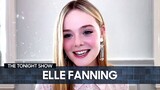 Elle Fanning Addresses TikTok Rumors and Dishes on Pregnant Backbends in The Great | Tonight Show