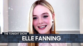 Elle Fanning Addresses TikTok Rumors and Dishes on Pregnant Backbends in The Great | Tonight Show