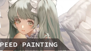 จิตรกรรมความเร็ว เทวดาของเพลง Miku
