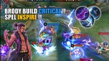 NEW META!! BRODY FULL CRITICAL BUILD AND INSPIRE? |  MOBILE LEGENDS