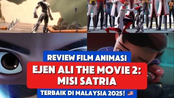 Film animasi terbaik Malaysia #EjenAliTheMovie2 bener-bener MEMUKAU🔥‼️ Ga expect kalo filmnya bakal