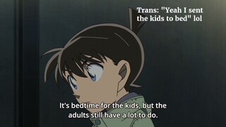 Conan & Haibara; an old married couple with kids (pt.3) #detectiveconan #coai