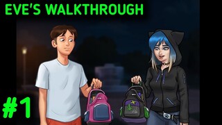 A Big Problem in the Park | Summertime saga 0.19.1 | Eve Walkthrough #1