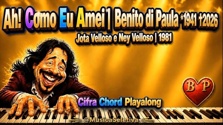 Ah! Como Eu Amei | Benito di Paula *1941 ✝2026 | Jota Velloso e Ney Velloso | 1981 | @MusicaSeletiva