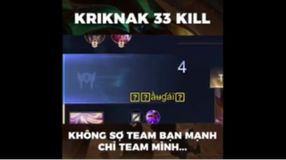 SỨC MẠNH CỦA KRIKNAK