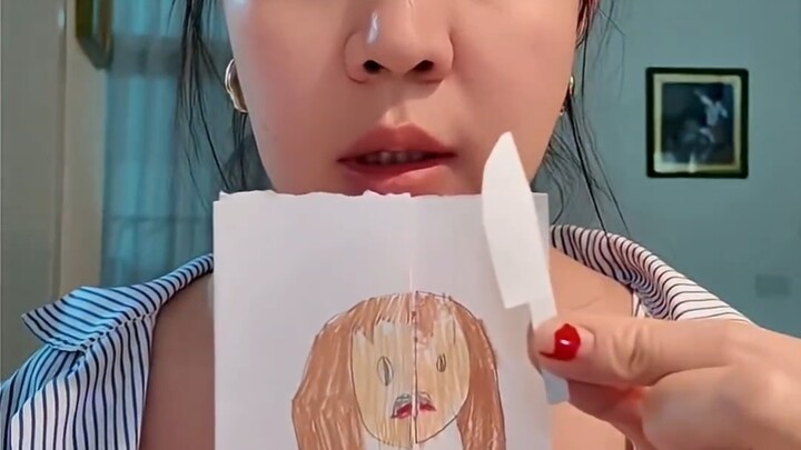 ภาพวาดสุดล้ำของเด็กหญิงวัย 7 ขวบ