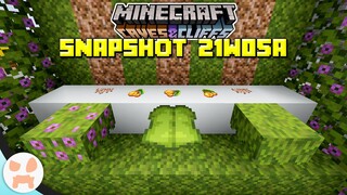 AZALEAS, DRIPLEAF, MOSS, GLOWBERRY, AND MORE! | Minecraft 1.17 Caves and Cliffs Snapshot 21w05a