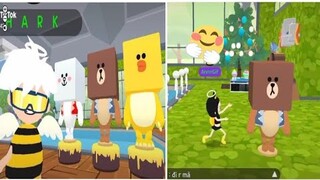 PLAY TOGETHER l Tổng Hợp Video TikTok Hài Hước - Tạo Mô Hình Thú Từ Khối Line Friends Cực Dễ Thương