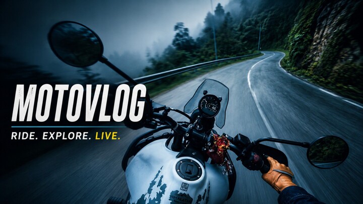 Riding Through the Cloudy Hills | Himalayan 450 | Raw Exhaust [4K]