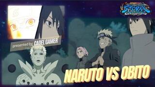 Naruto VS Obito di Perang Dunia Ninja ke Empat