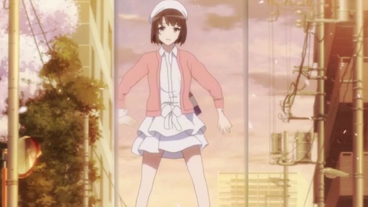 The settlement screen of the female protagonist winning