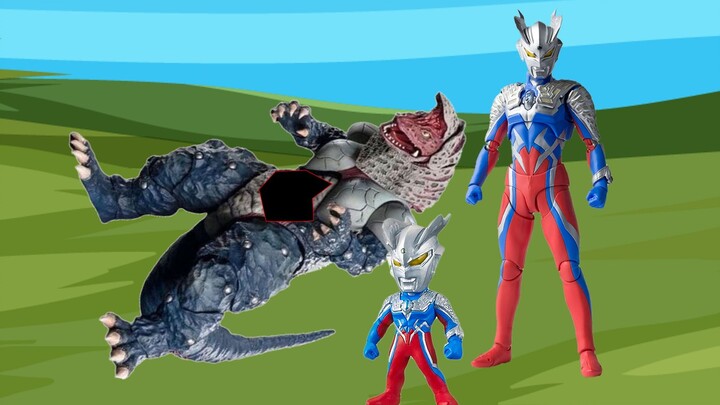 [Ultraman short story] Zero and his son were eaten by the monster