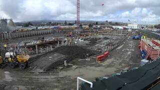 Wastewater Treatment Plant Construction Time Lapse