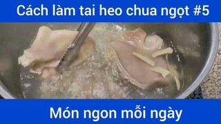 Làm tai heo chua ngọt p5