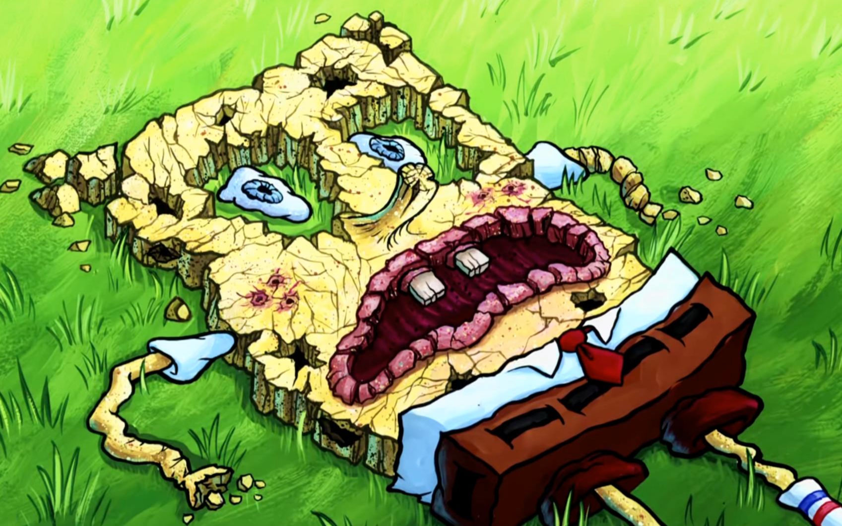 Dehydrated Spongebob