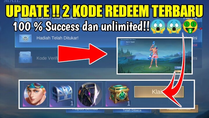 BURUAN REDEEM !! 2 KODE REDEEM TERBARU MOBILE LEGENDS || Special Turnamen Chest