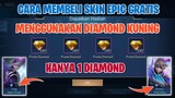 CARA MEMBELI SKIN GRATIS MENGGUNAKAN PROMO DIAMOND / DIAMOND KUNING | MOBILE LEGENDS 2021