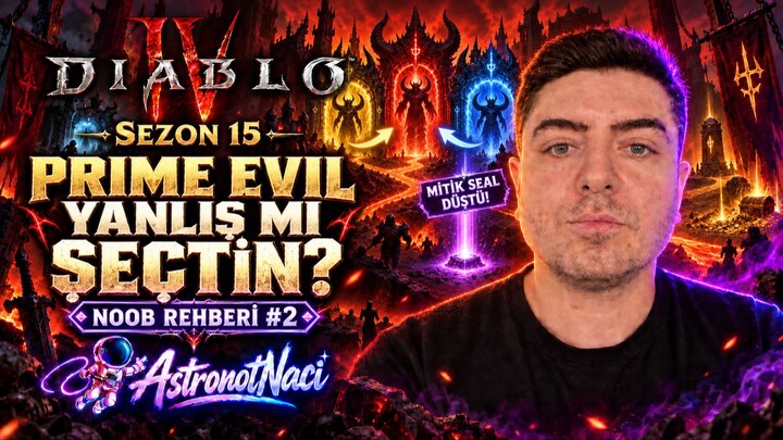 Diablo 4: Yanlış Prime Evil mı Seçtin? 2 Değiştirme Yöntemi | Noob Rehberi #2