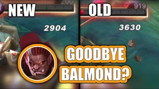 GOODBYE BALMOND IN NEW UPDATE?