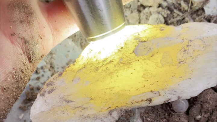 Even a piece of glass you pick up can be turned into treasure through carving. So they say: while th