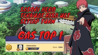 AKHIRNYA TOP 1 ARENA TAMBAHAN KEKUATAN DAN SASORI BANTAI TIM HEALER - ULTIMATE LEGEND SIX PATHS