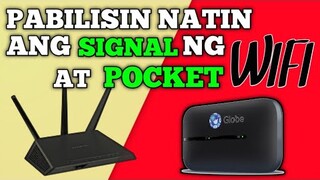 Palakasin natin ang wifi and pocket wifi mo sa bahay