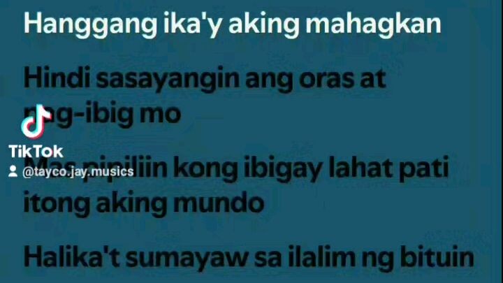 "December Avenue" (saksi ang langit Sakin)