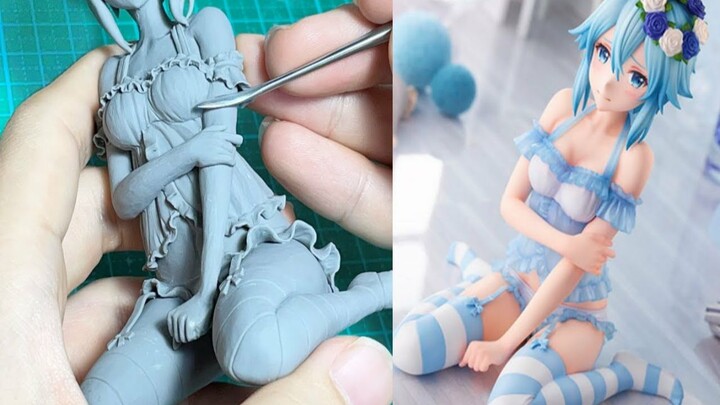 Pull out everyone's little girl SAO Sinon from the clay!