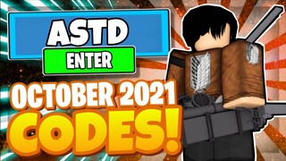 *OCTOBER 2021* ALL STAR TOWER DEFENSE CODES ALL *NEW* UPDATE OP CODES! Roblox ASTD