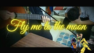 Frank Sinatra -  Fly me to the moon [ Xtramenacing ] Cover by Jotaro Kujo ft. Shinji Ikari